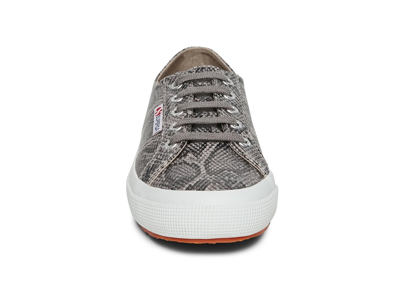 Superga Sneakers Womens - 2750 Faux Snake - Grey/Snake - GKZBJ8097